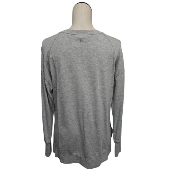Sweaty Betty Women's Size Small Oversized Crewneck After Class Sweatshirt Gray - Picture 2 of 10